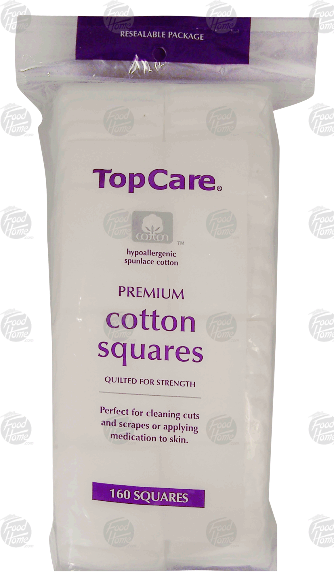 Top Care  premium cotton squares, quilted for strength Full-Size Picture